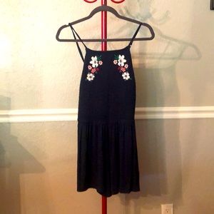 Hollister, romper, small, dark blue